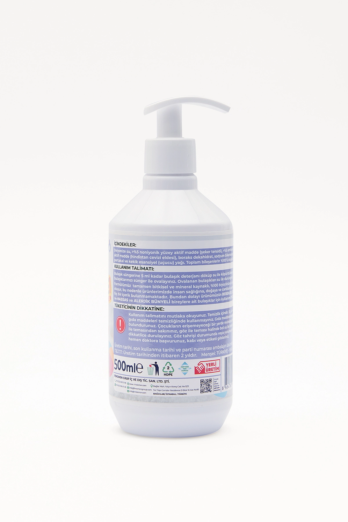   % 100 DOĞAL BİTKİSEL BİBERON EMZİK ve OYUNCAK TEMİZLEYİCİ- ORGANİK PORTAKAL&KEKİK YAĞLI