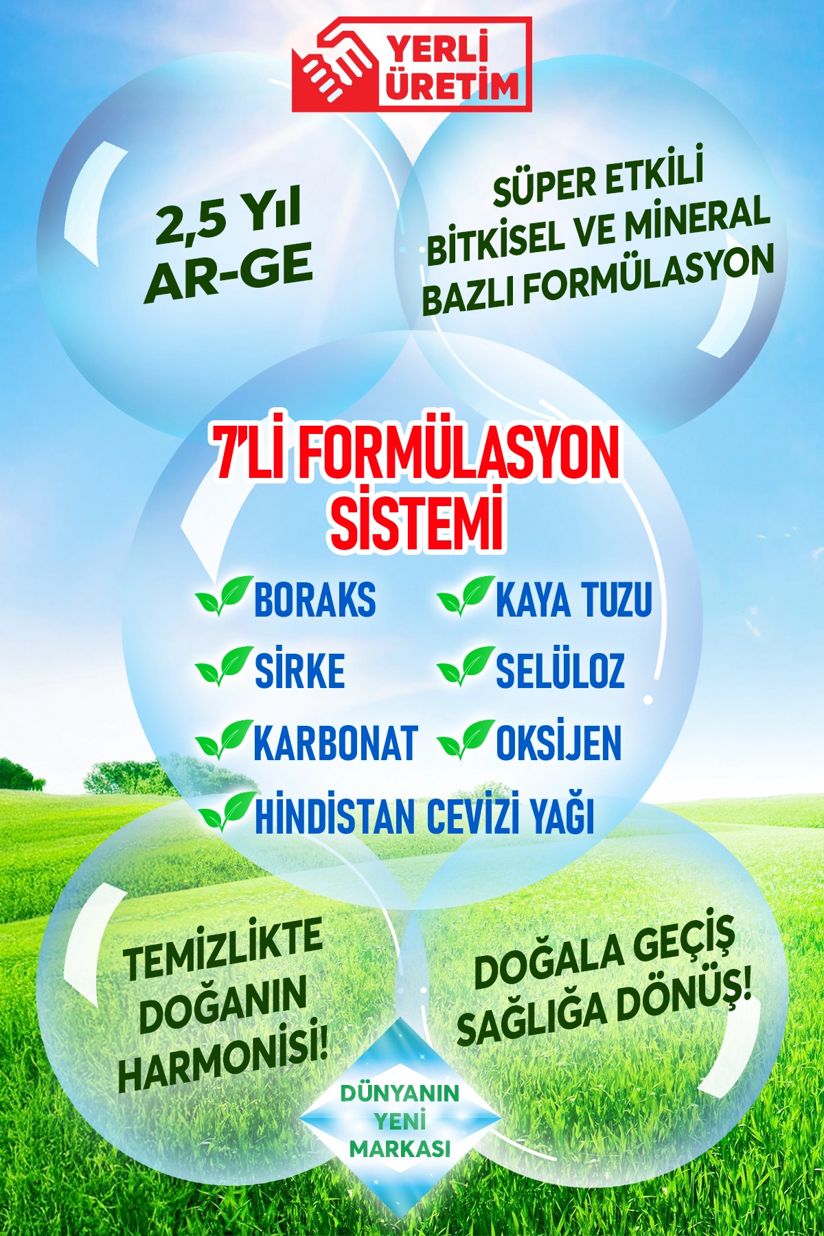 % 100 DOĞAL BİTKİSEL TÜM RENKLER SIVI ÇAMAŞIR DETERJANI ORGANİK NİOLİ YAĞLI-KENDİNDEN YUMUŞATICILI