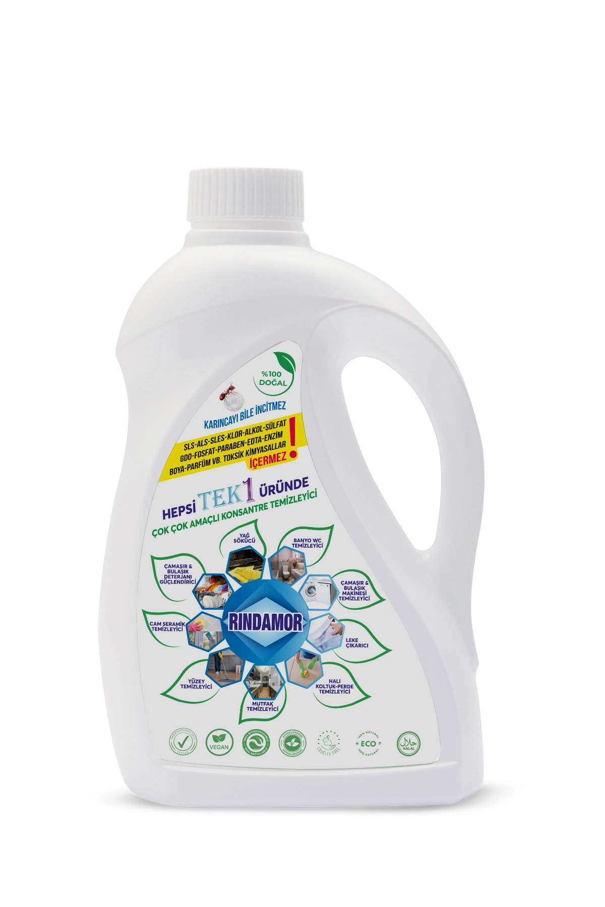 % 100 DOĞAL BİTKİSEL ÇOK ÇOK AMAÇLI KONSANTRE TEMİZLEYİCİ- ORGANİK PORTAKAL YAĞLI