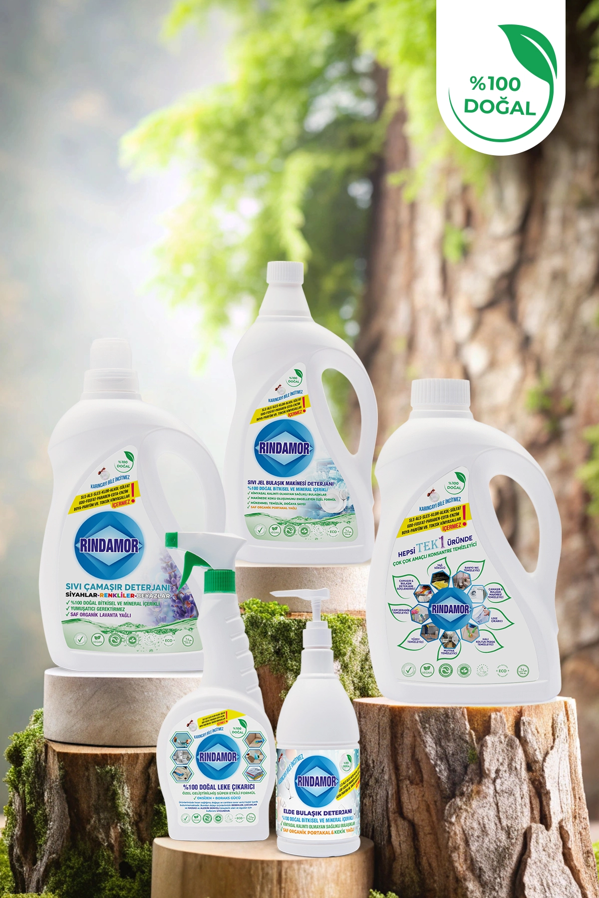 TANIŞMA SETİ- %100 DOĞAL BİTKİSEL TEMİZLİK
