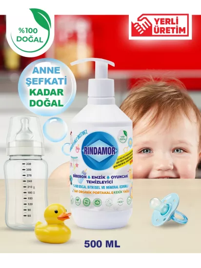 Doğal Biberon Emzik ve Oyuncak Temizleyici