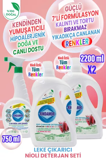 %Doğal Bitkisel Sıvı Çamaşır Deterjanı 