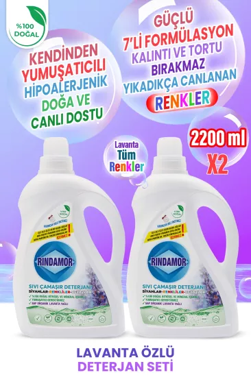 Doğal Bitkisel Sıvı Çamaşır Deterjanı 