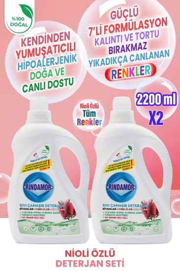 %100 Doğal Bitkisel Sıvı Çamaşır Deterjanı 