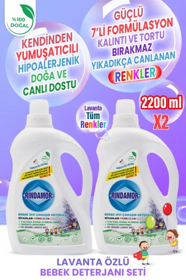 %100 doğal bitkisel bebek deterjanı