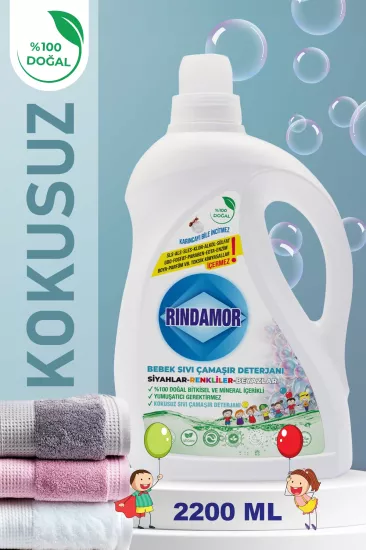 %100 doğal kokusuz bebek çamaşır deterjanı