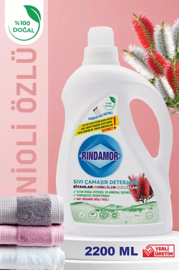 % Doğal Bitkisel Sıvı Çamaşır Deterjanı 