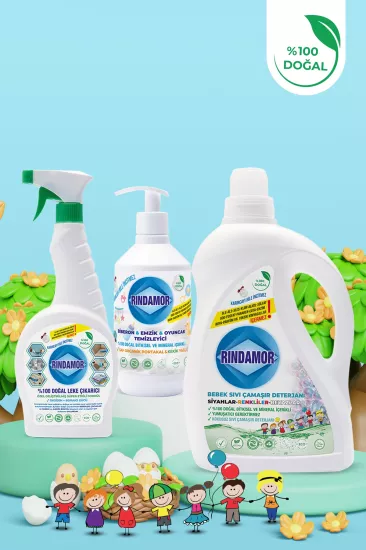 Bebek Hijyen Seti Çamaşır Deterjanı ve Temizleyiciler