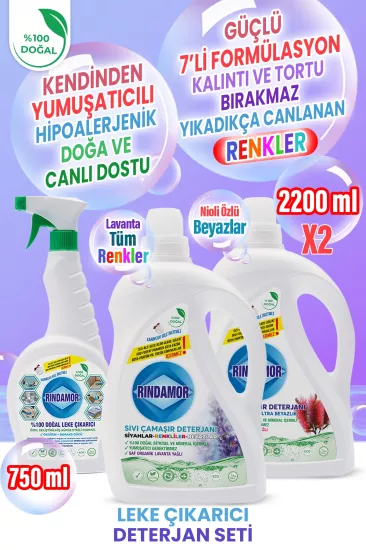 %100 doğal bitkisel sıvı çamaşır deterjanı