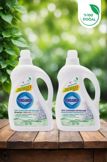2’li Kokusuz Sıvı Çamaşır Deterjanı